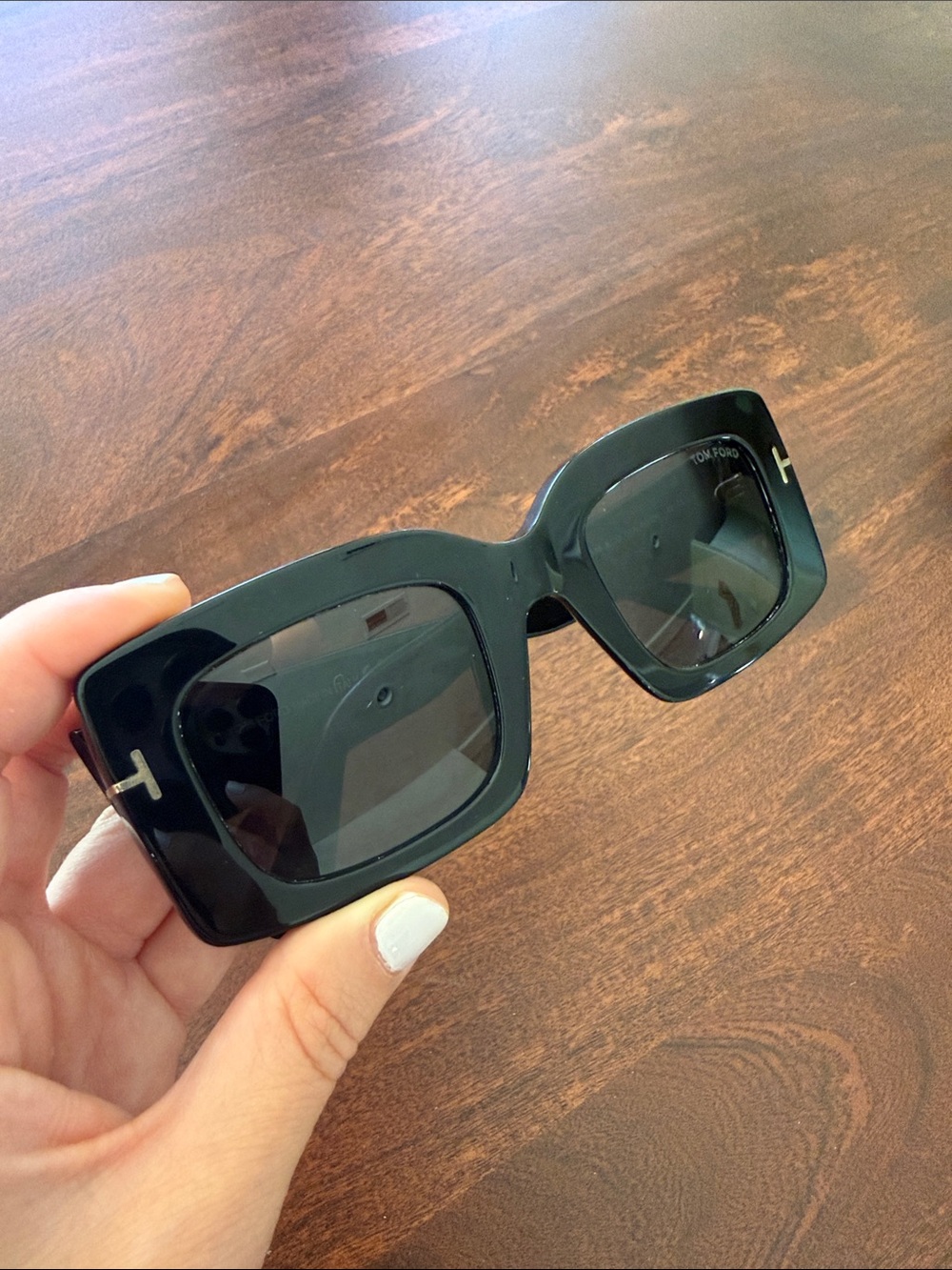 Tom Ford Black Square Sunglasses